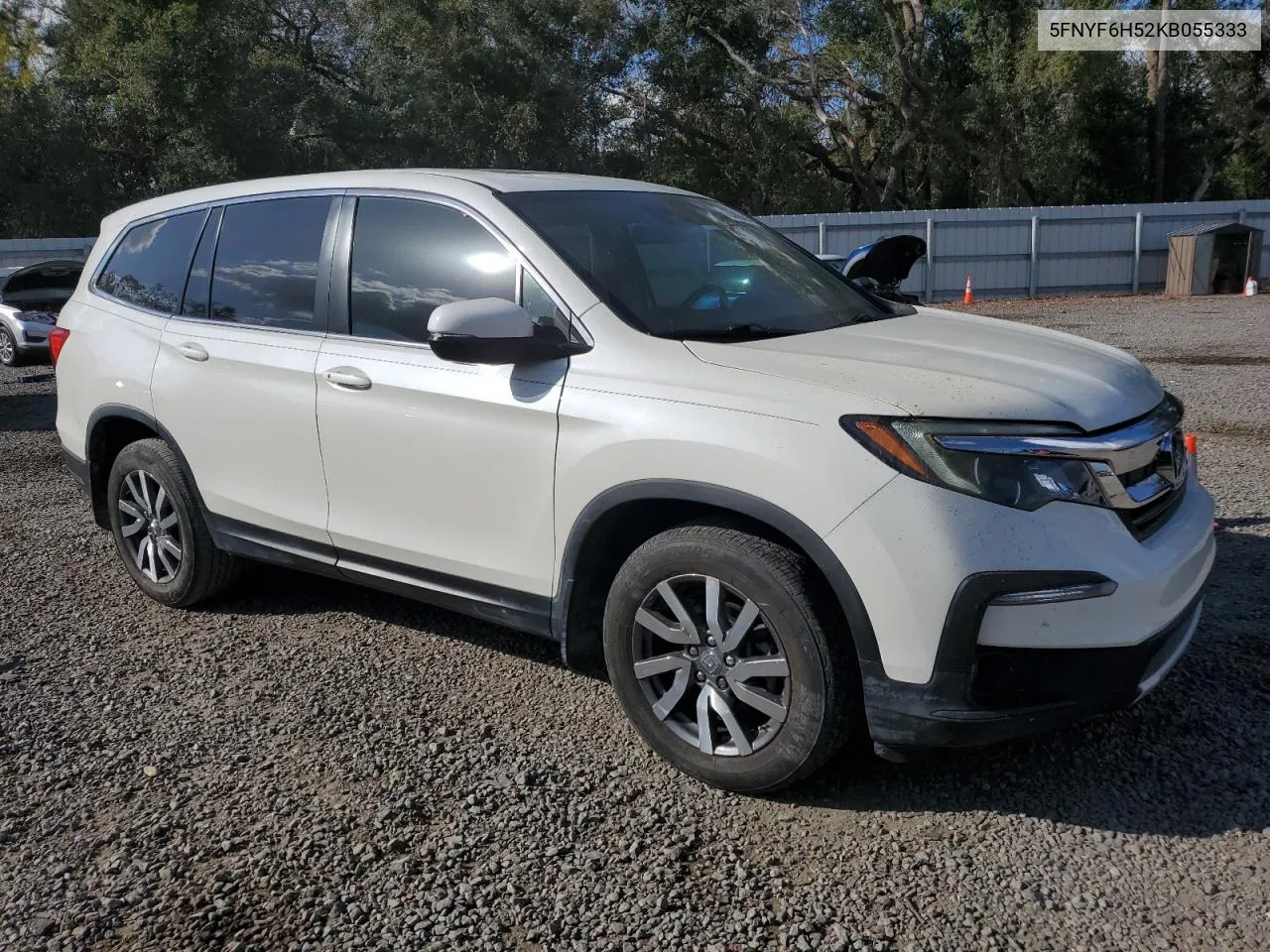 2019 Honda Pilot Exl VIN: 5FNYF6H52KB055333 Lot: 78388484