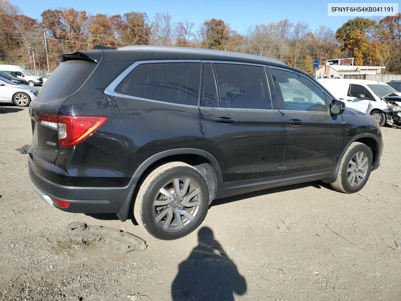 2019 Honda Pilot Exl VIN: 5FNYF6H54KB041191 Lot: 79610064