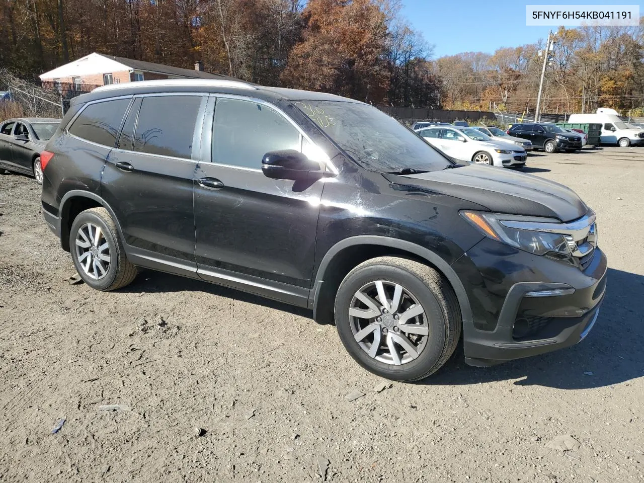 2019 Honda Pilot Exl VIN: 5FNYF6H54KB041191 Lot: 79610064