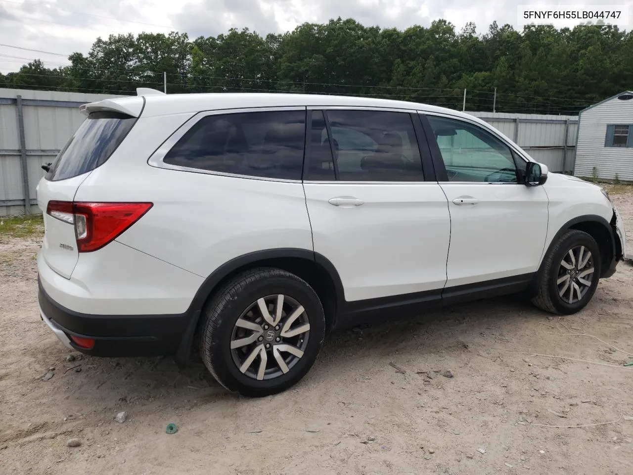 2020 Honda Pilot Exl VIN: 5FNYF6H55LB044747 Lot: 58871474