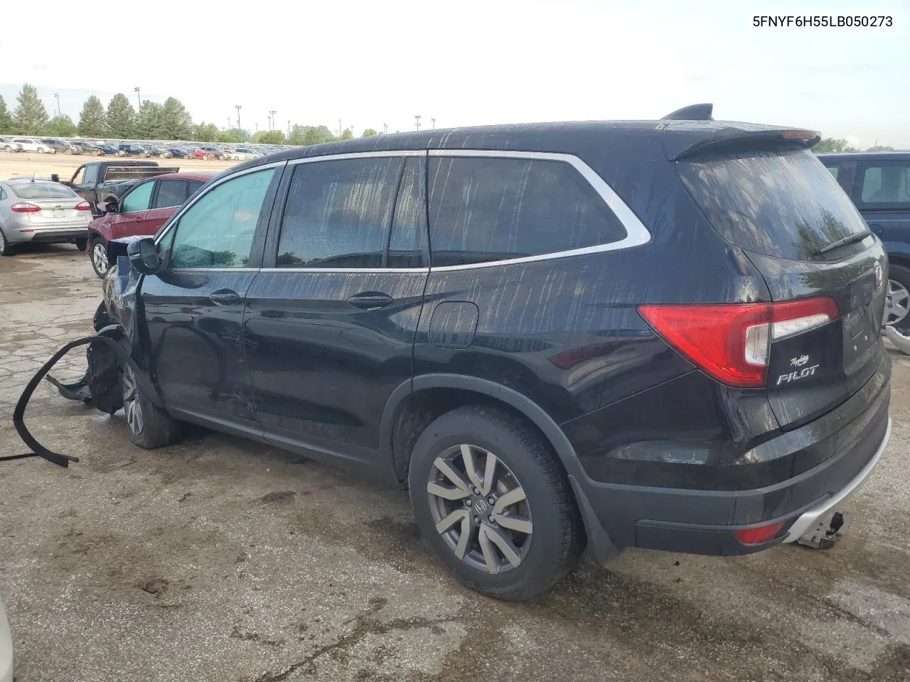 2020 Honda Pilot Exl VIN: 5FNYF6H55LB050273 Lot: 62229674