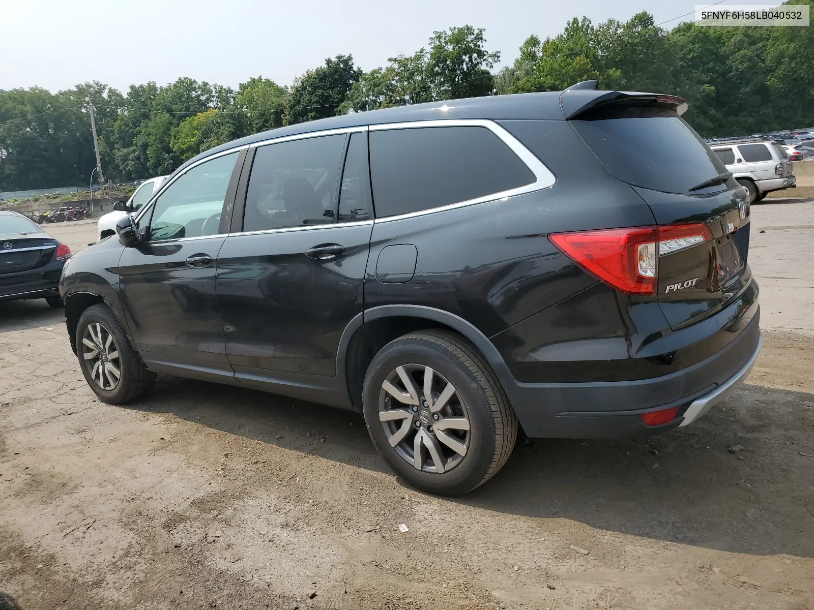 2020 Honda Pilot Exl VIN: 5FNYF6H58LB040532 Lot: 67260824