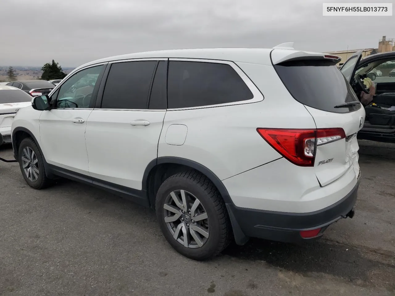 2020 Honda Pilot Exl VIN: 5FNYF6H55LB013773 Lot: 70267584