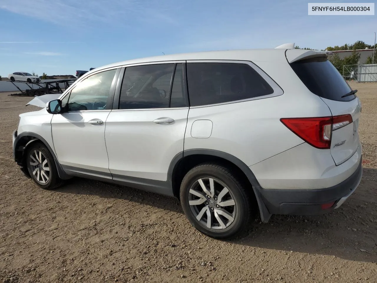 2020 Honda Pilot Exl VIN: 5FNYF6H54LB000304 Lot: 74059374