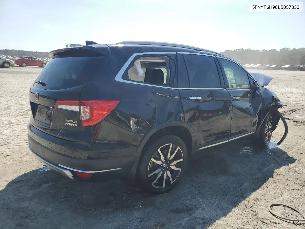 2020 Honda Pilot Touring VIN: 5FNYF6H90LB057330 Lot: 74738864