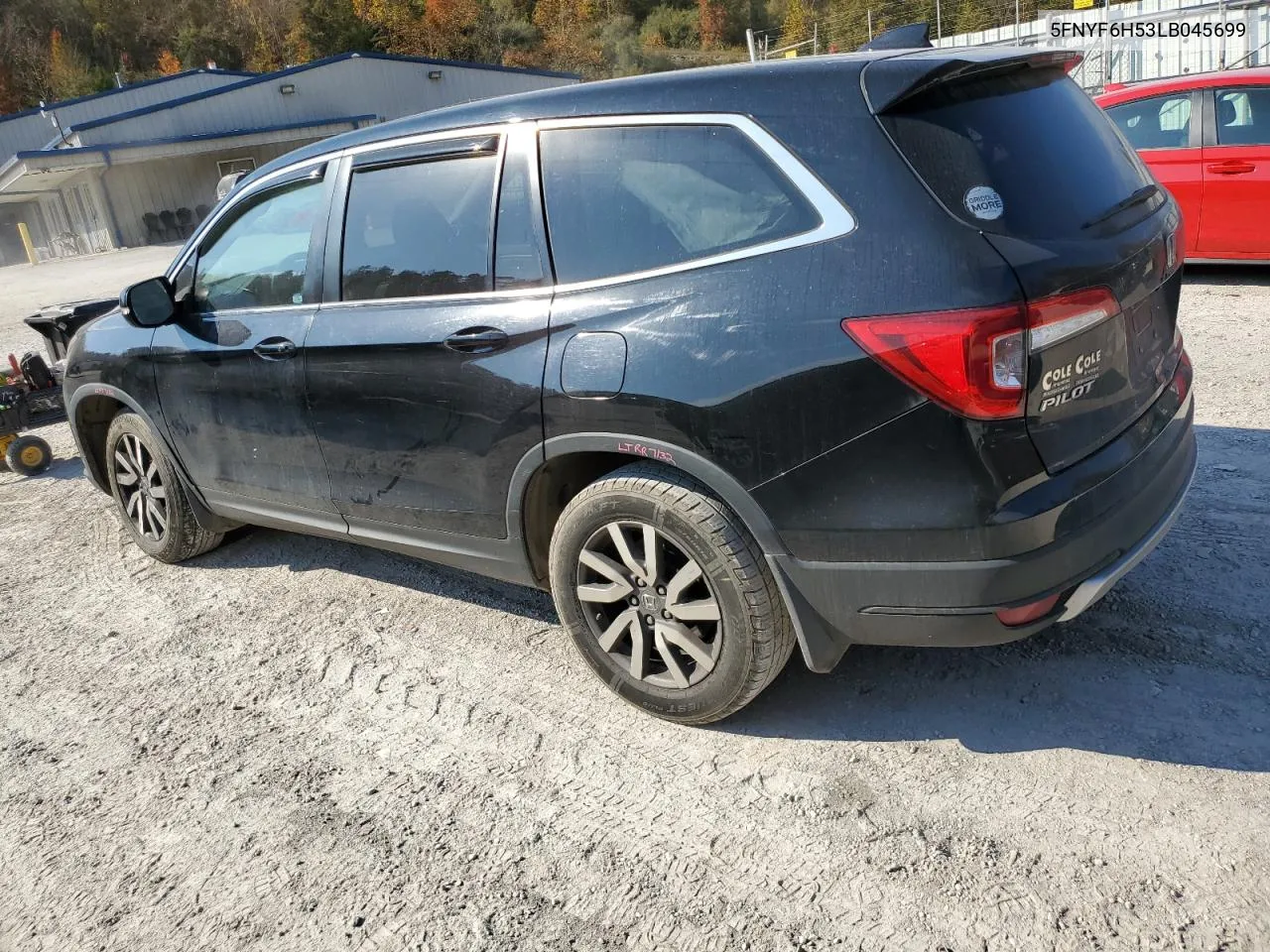 2020 Honda Pilot Exl VIN: 5FNYF6H53LB045699 Lot: 76933094