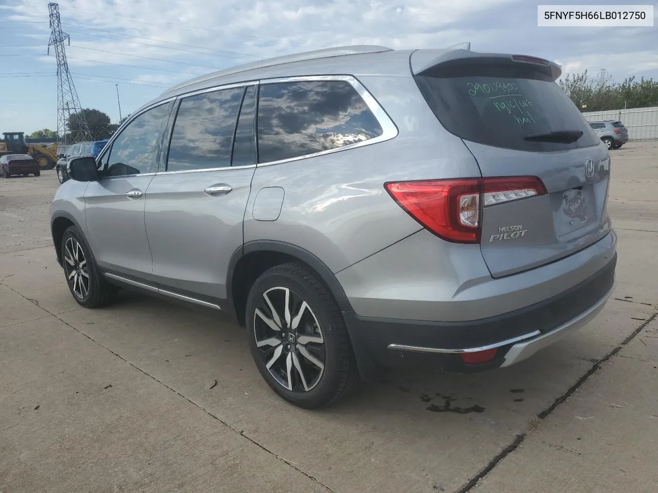 2020 Honda Pilot Touring VIN: 5FNYF5H66LB012750 Lot: 76940204