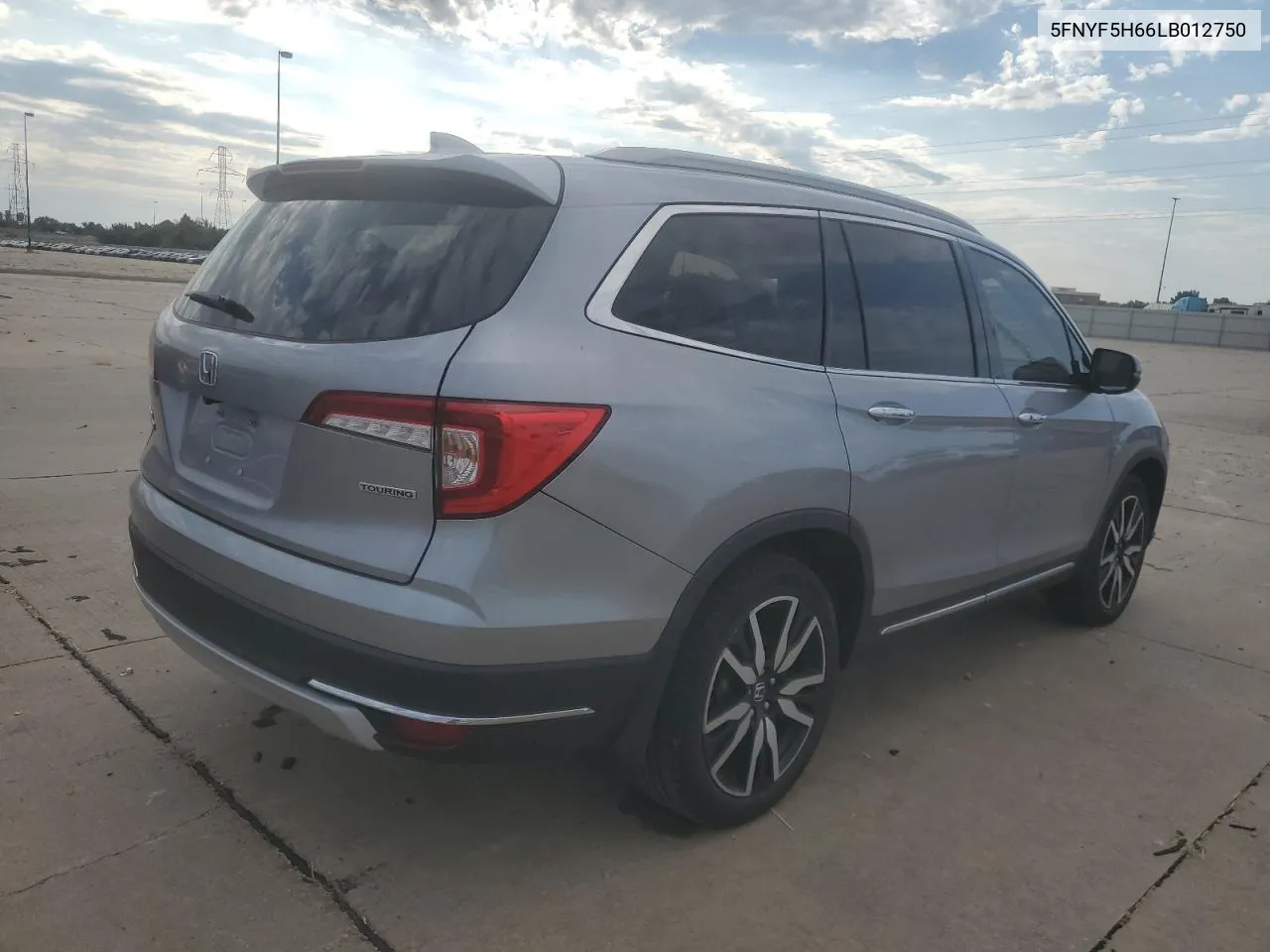 2020 Honda Pilot Touring VIN: 5FNYF5H66LB012750 Lot: 76940204