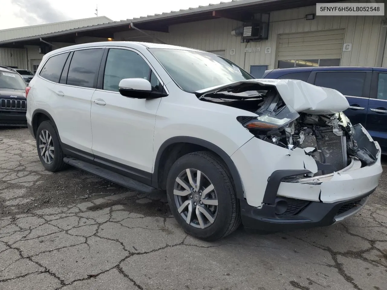 2020 Honda Pilot Exl VIN: 5FNYF6H56LB052548 Lot: 78412454