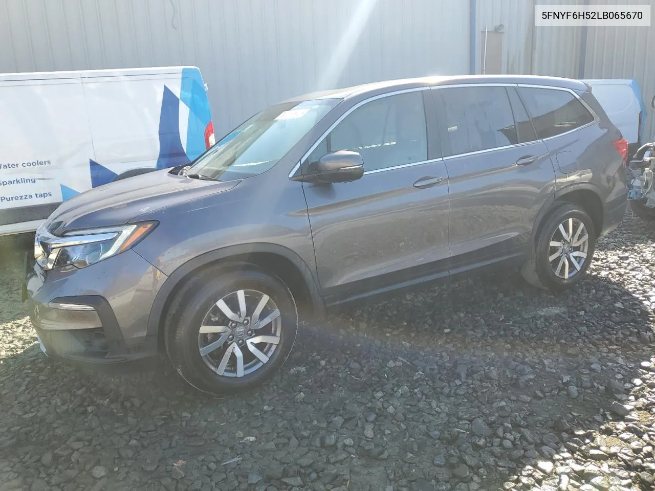 2020 Honda Pilot Exl VIN: 5FNYF6H52LB065670 Lot: 79405294