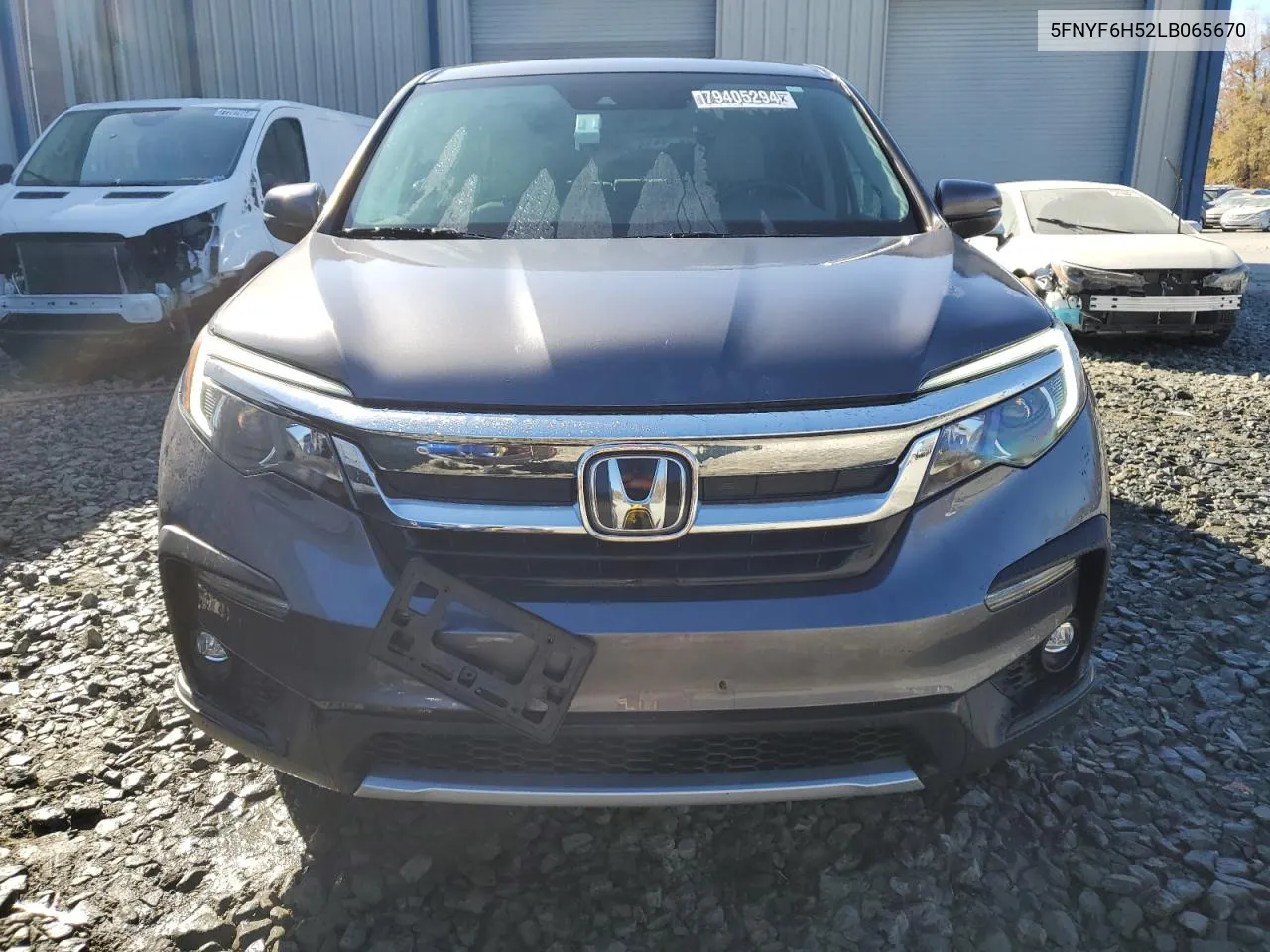 2020 Honda Pilot Exl VIN: 5FNYF6H52LB065670 Lot: 79405294