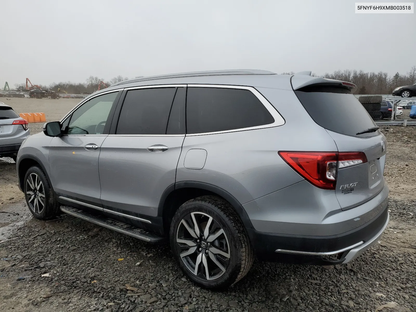 2021 Honda Pilot Touring VIN: 5FNYF6H9XMB003518 Lot: 38177324