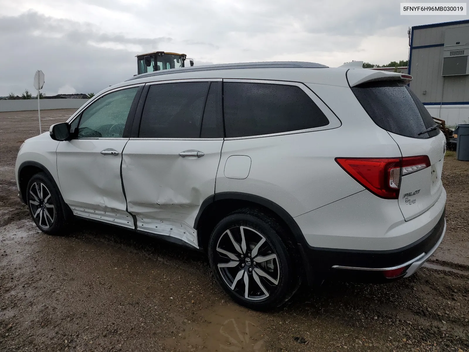 2021 Honda Pilot Touring VIN: 5FNYF6H96MB030019 Lot: 65529994