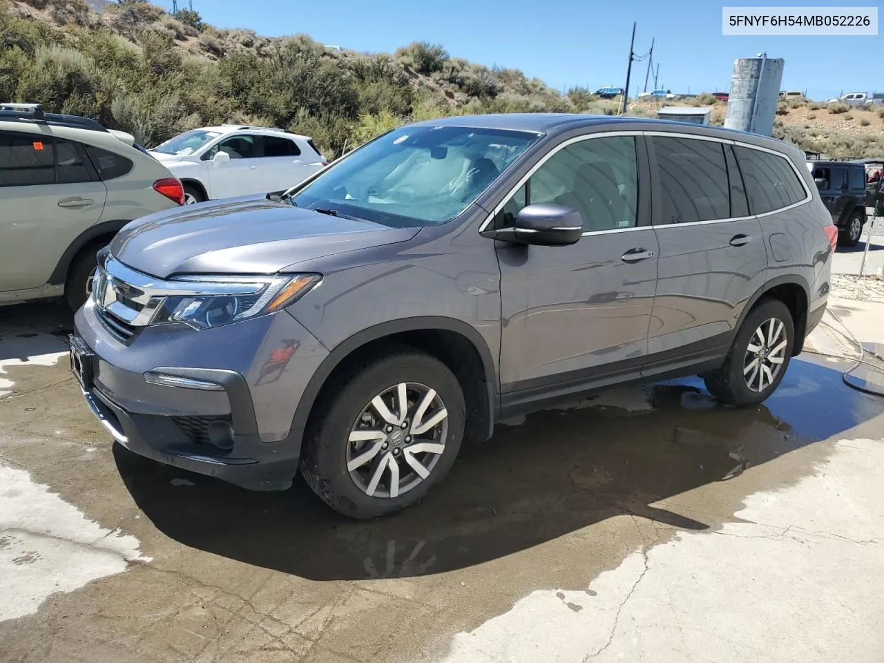 2021 Honda Pilot Exl VIN: 5FNYF6H54MB052226 Lot: 67538644