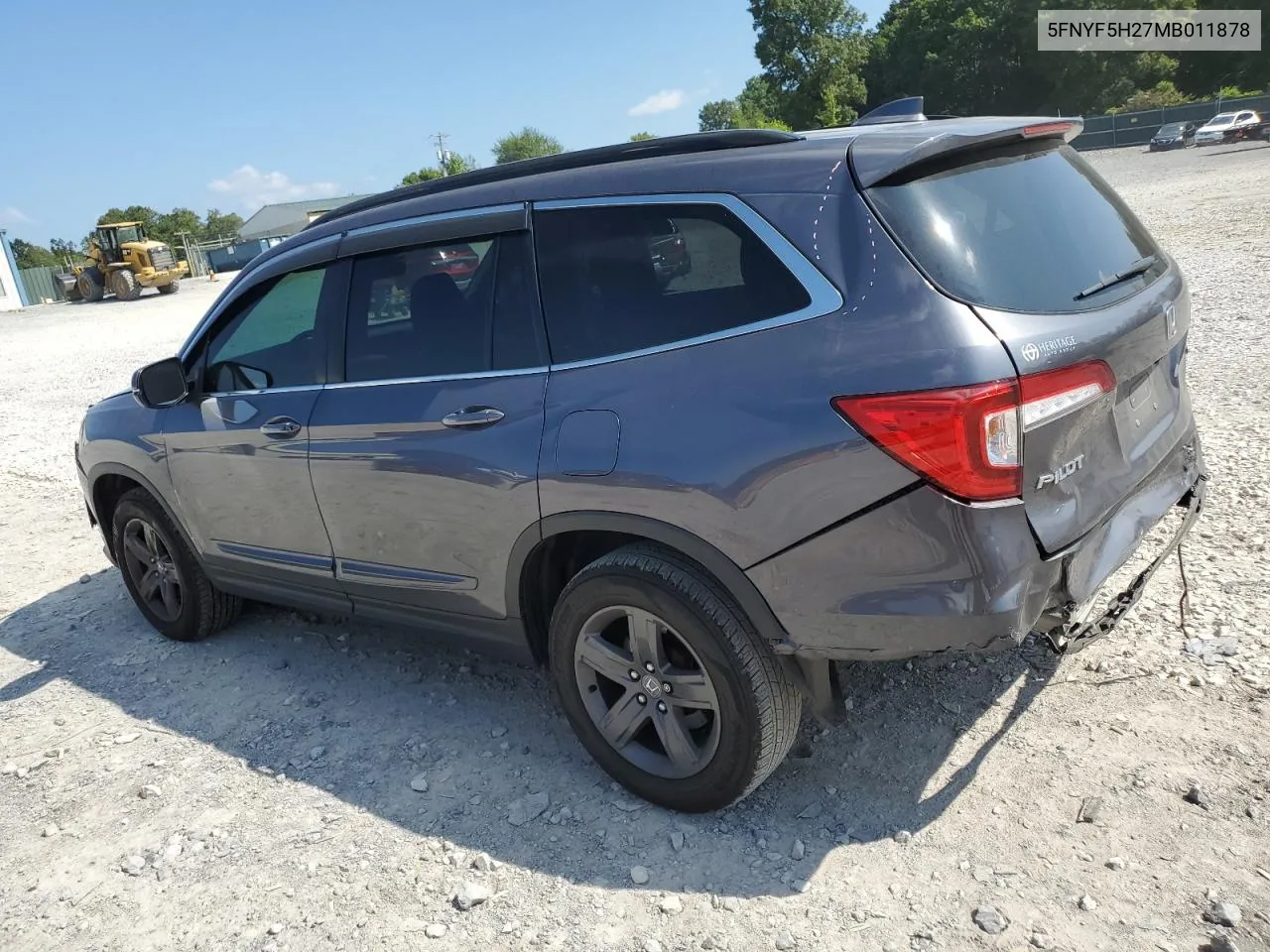 2021 Honda Pilot Se VIN: 5FNYF5H27MB011878 Lot: 68008334