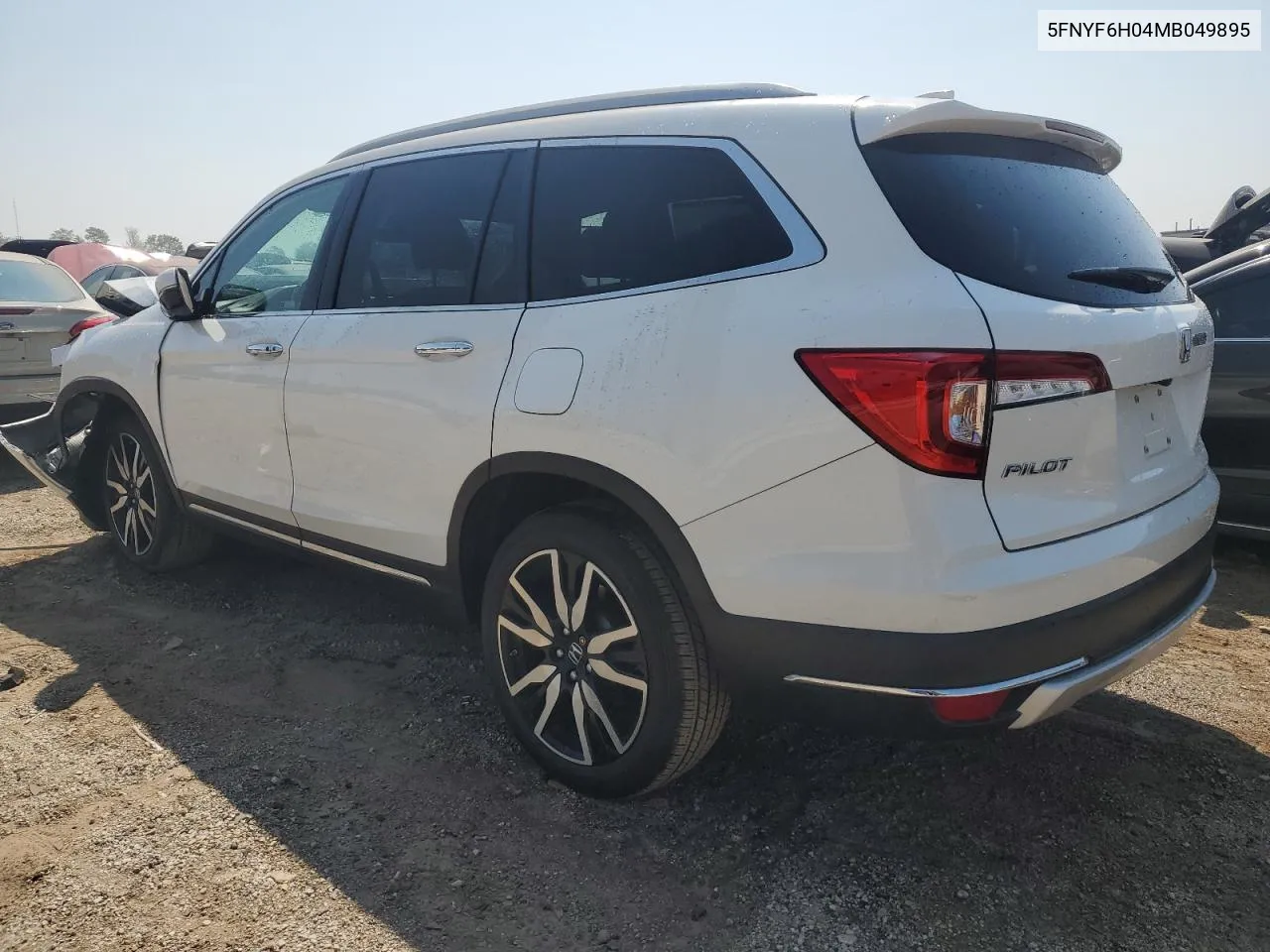 2021 Honda Pilot Elite VIN: 5FNYF6H04MB049895 Lot: 68381364