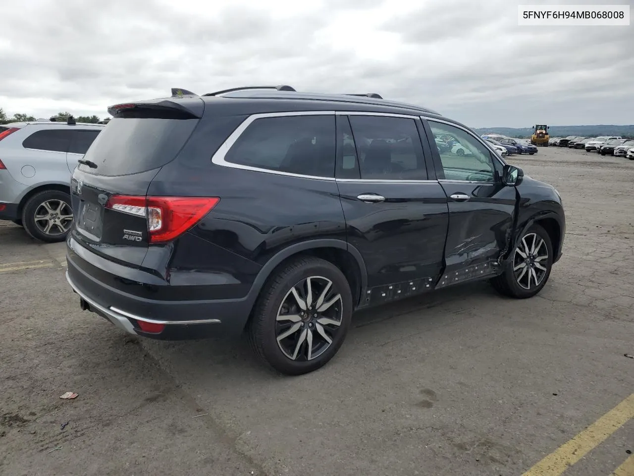 2021 Honda Pilot Touring VIN: 5FNYF6H94MB068008 Lot: 69725444