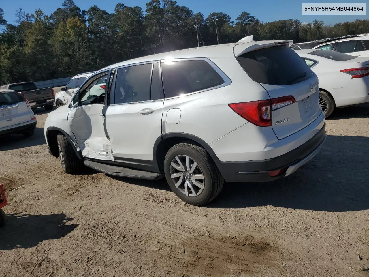 2021 Honda Pilot Exl VIN: 5FNYF5H54MB044864 Lot: 77614644