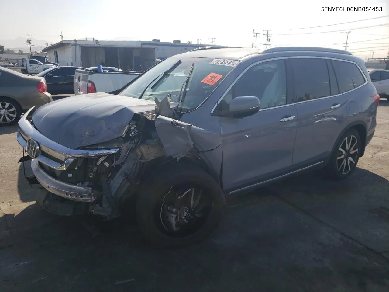 5FNYF6H06NB054453 2022 Honda Pilot Elite