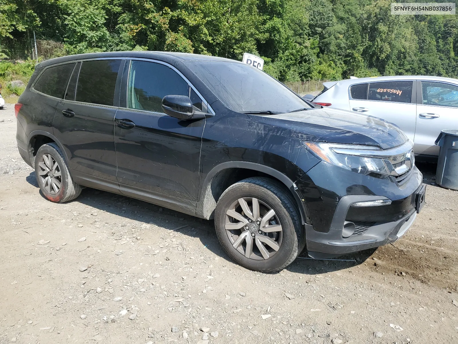 2022 Honda Pilot Exl VIN: 5FNYF6H54NB037856 Lot: 67500064