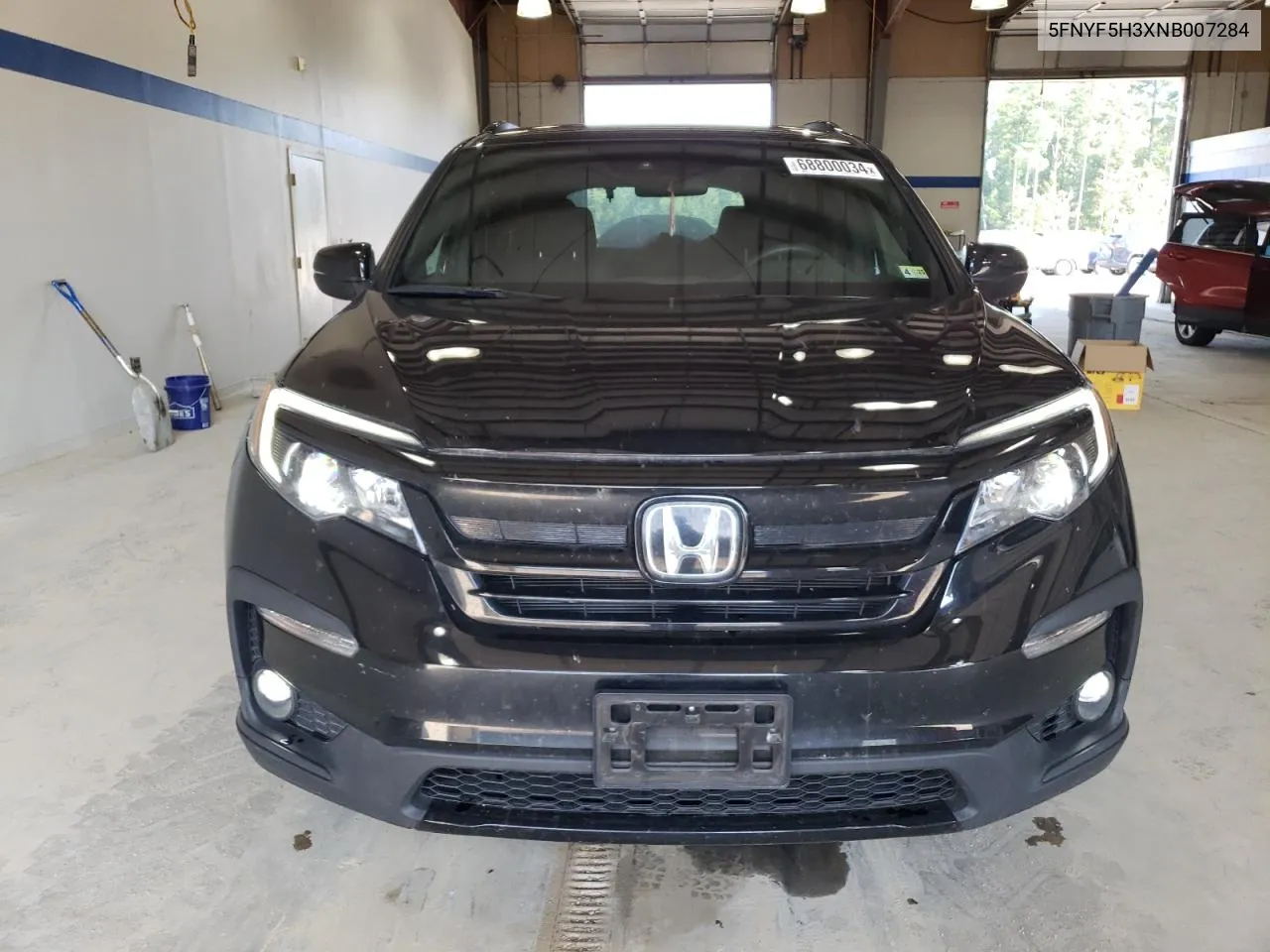 2022 Honda Pilot Sport VIN: 5FNYF5H3XNB007284 Lot: 68800034