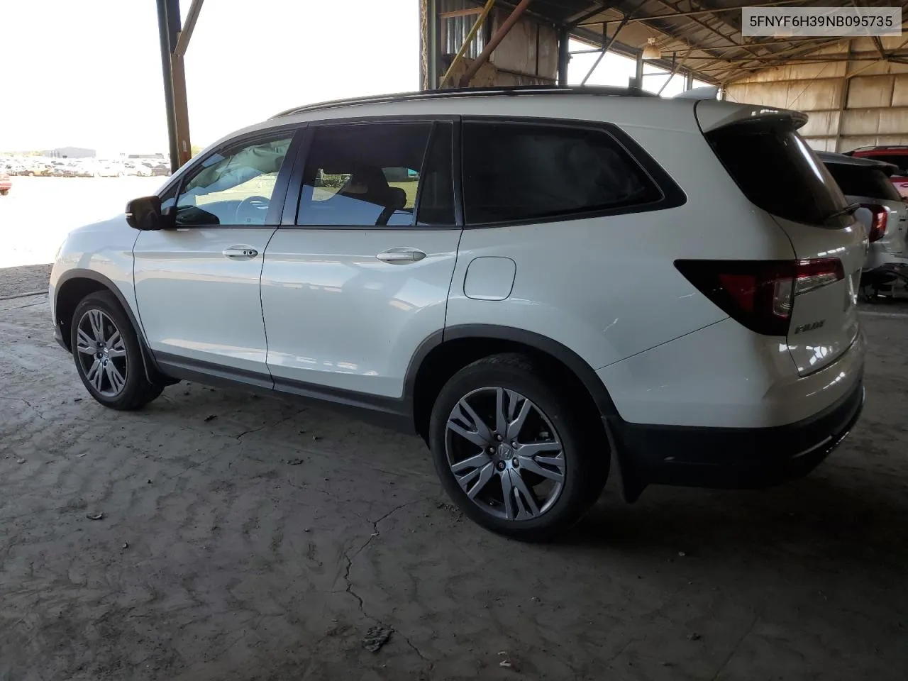 5FNYF6H39NB095735 2022 Honda Pilot Sport