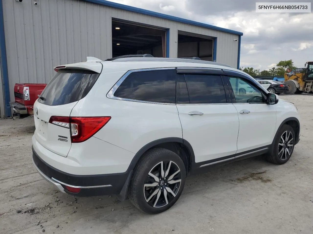 2022 Honda Pilot Touring VIN: 5FNYF6H66NB054733 Lot: 71967604