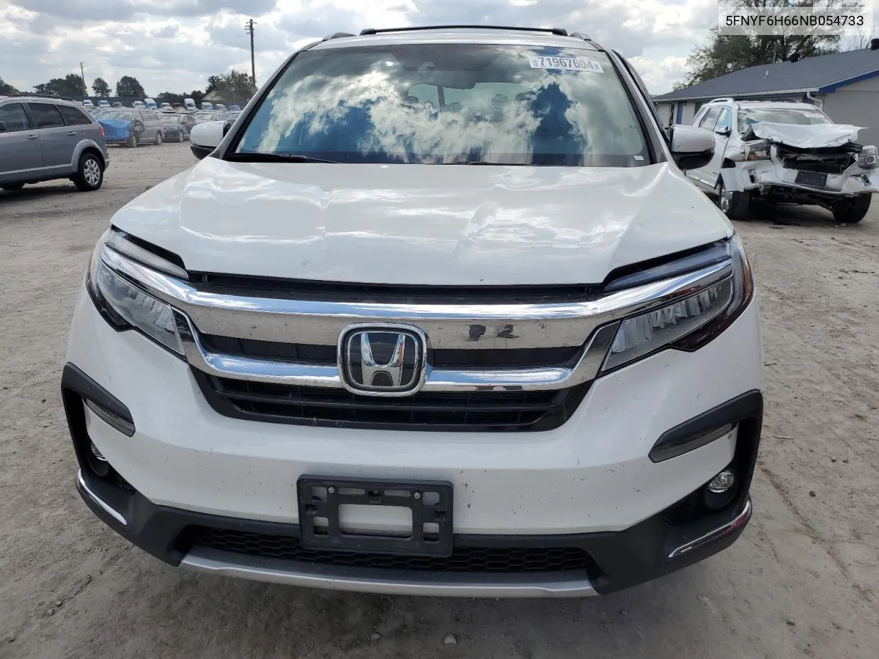 5FNYF6H66NB054733 2022 Honda Pilot Touring