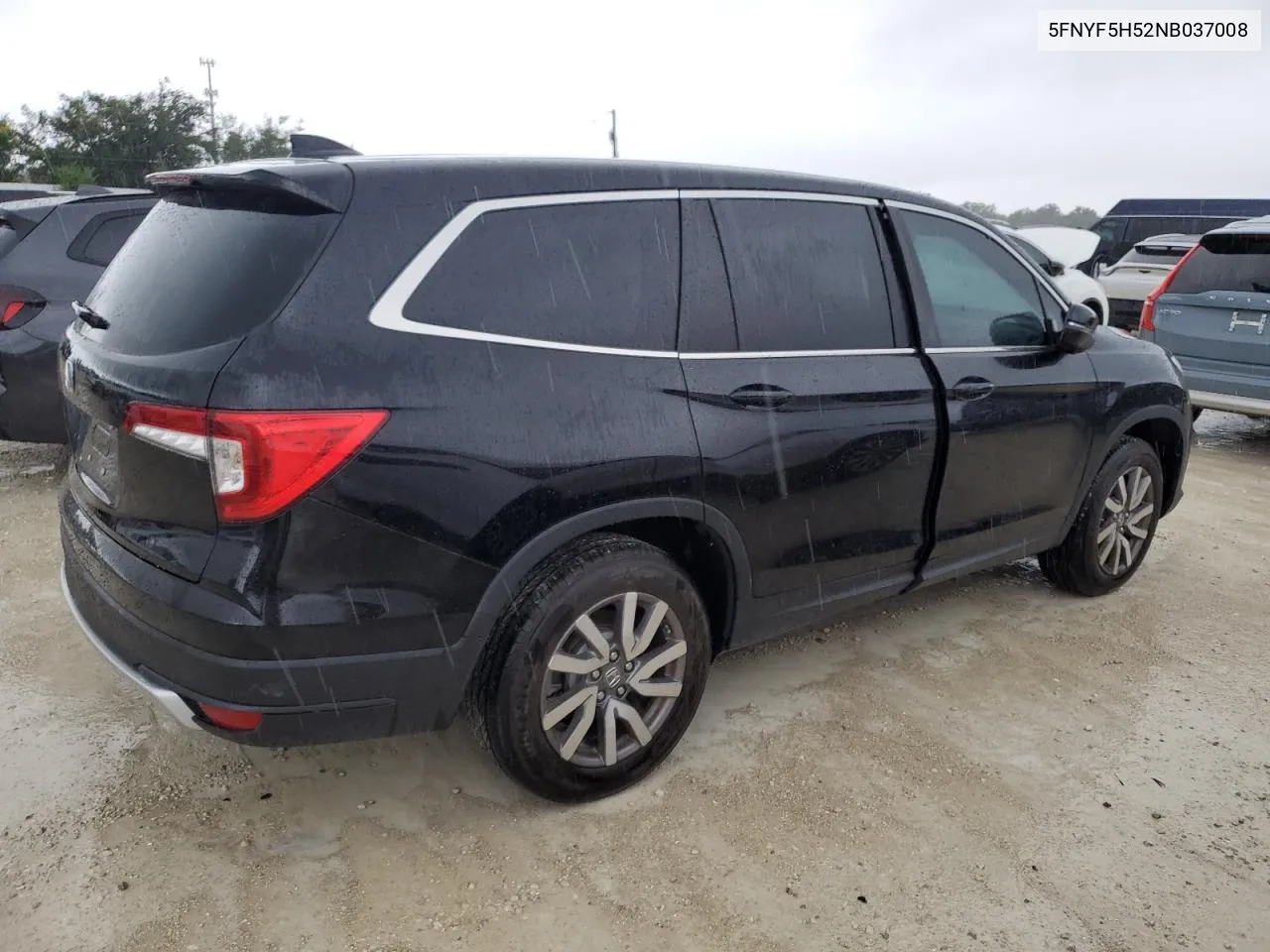 2022 Honda Pilot Exl VIN: 5FNYF5H52NB037008 Lot: 79930324