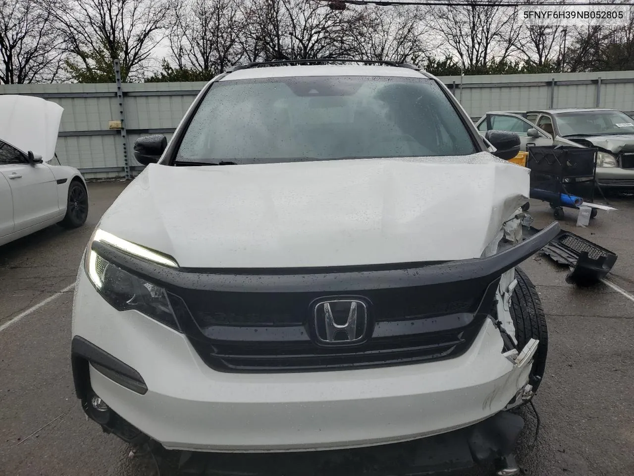 2022 Honda Pilot Sport VIN: 5FNYF6H39NB052805 Lot: 80274154