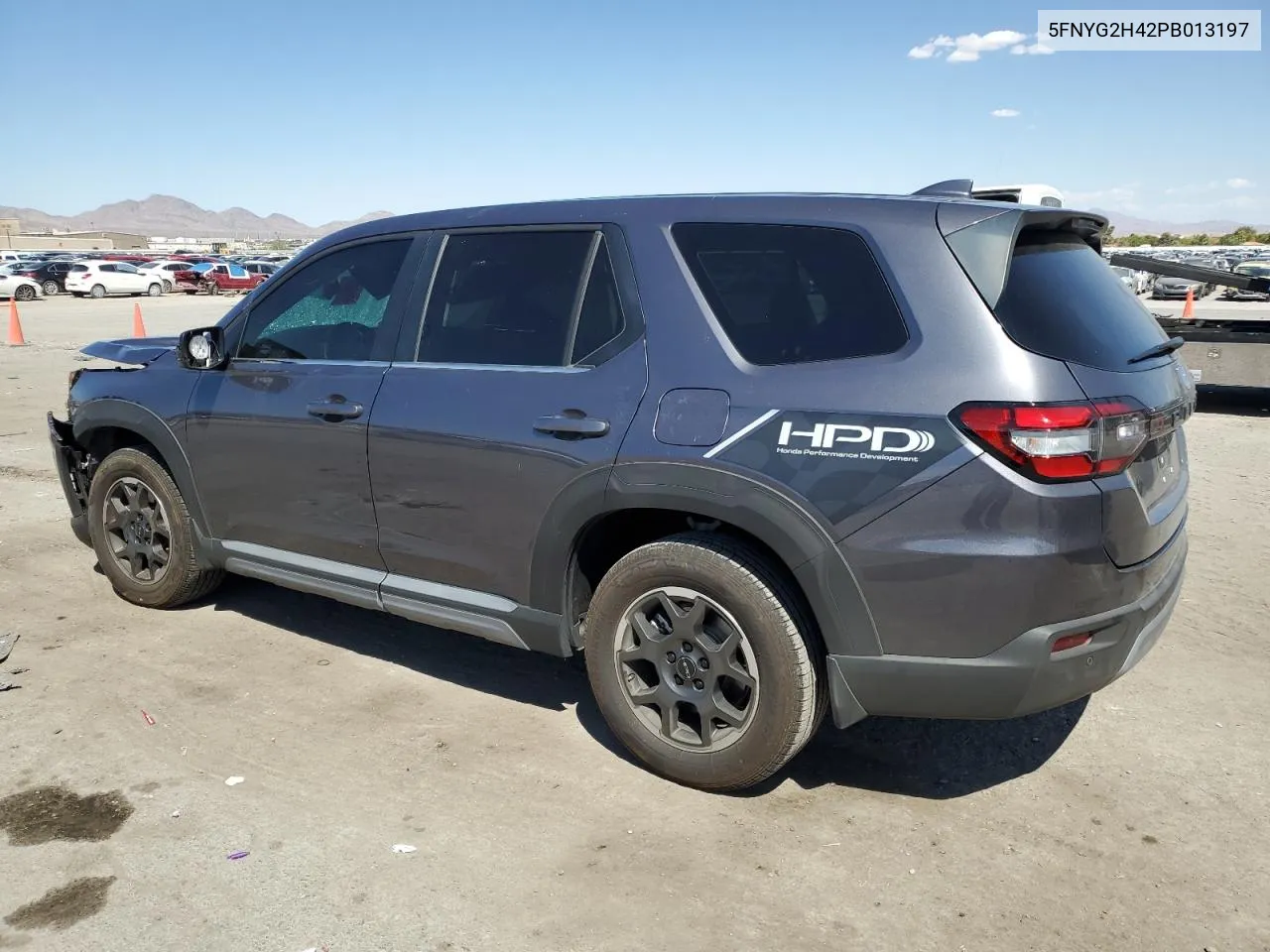 2023 Honda Pilot Exl VIN: 5FNYG2H42PB013197 Lot: 69126264