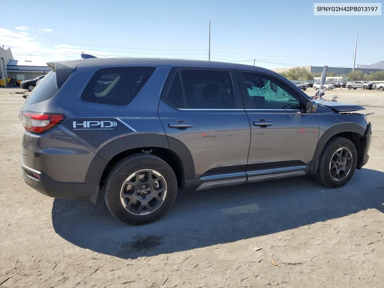 2023 Honda Pilot Exl VIN: 5FNYG2H42PB013197 Lot: 69126264