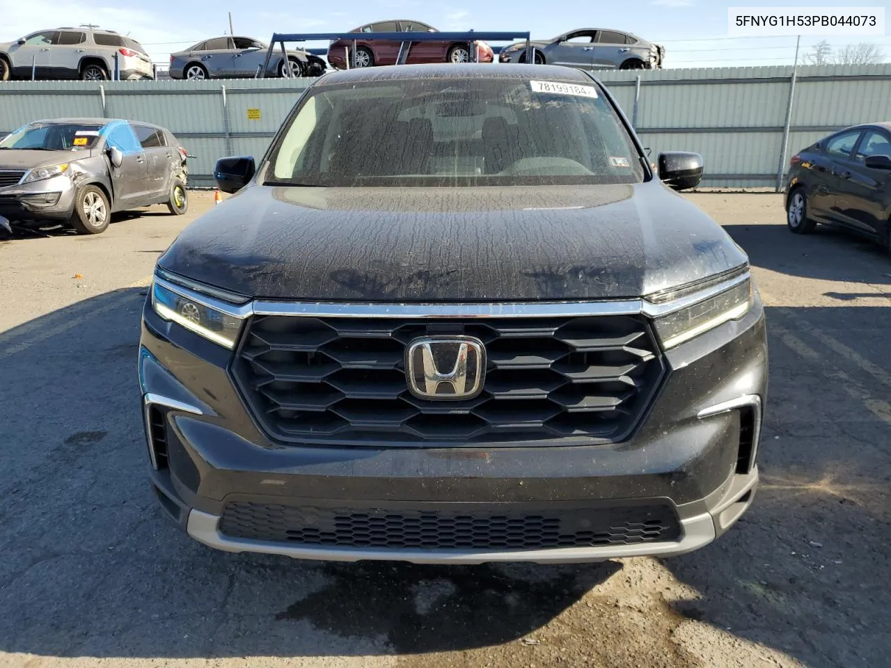 2023 Honda Pilot Exl VIN: 5FNYG1H53PB044073 Lot: 78199184