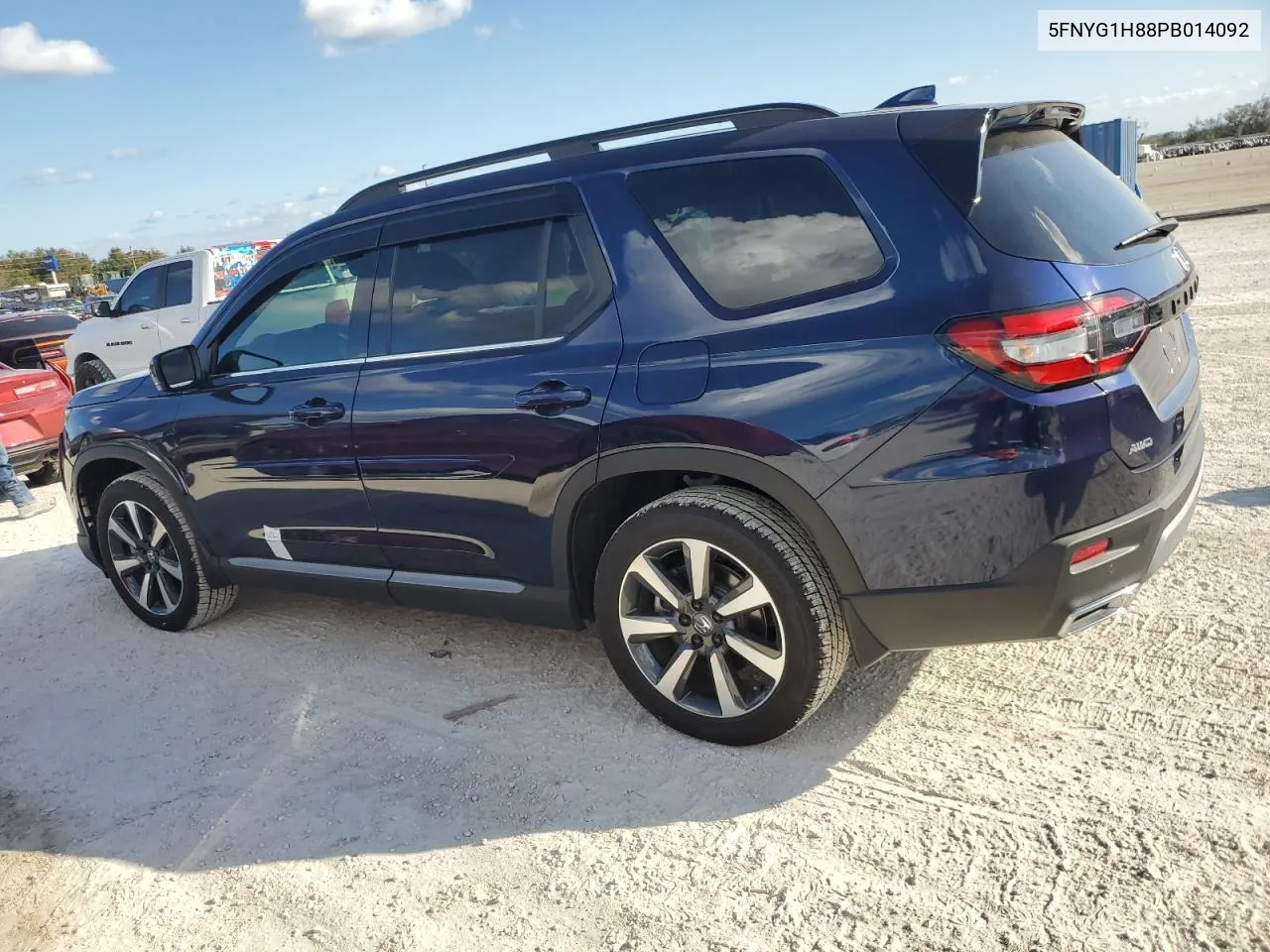 2023 Honda Pilot Elite VIN: 5FNYG1H88PB014092 Lot: 78641934