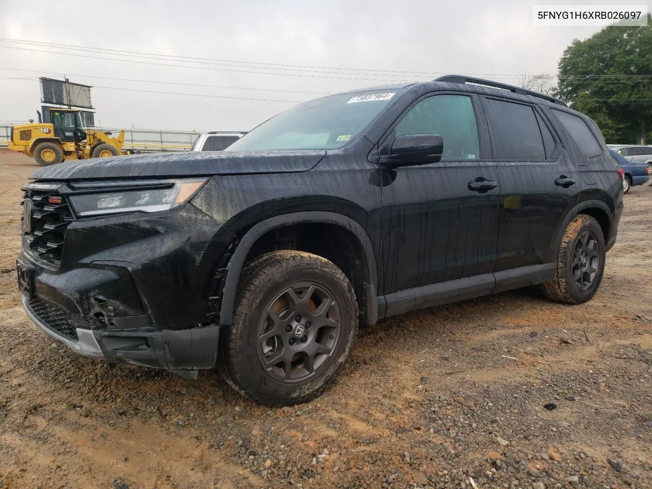 2024 Honda Pilot Trailsport VIN: 5FNYG1H6XRB026097 Lot: 73837964