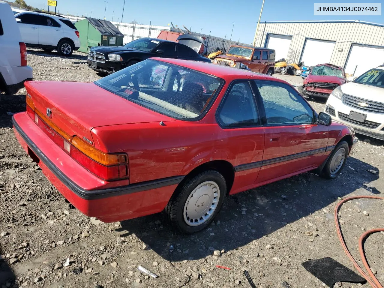 1988 Honda Prelude 2.0Si VIN: JHMBA4134JC074462 Lot: 72908744