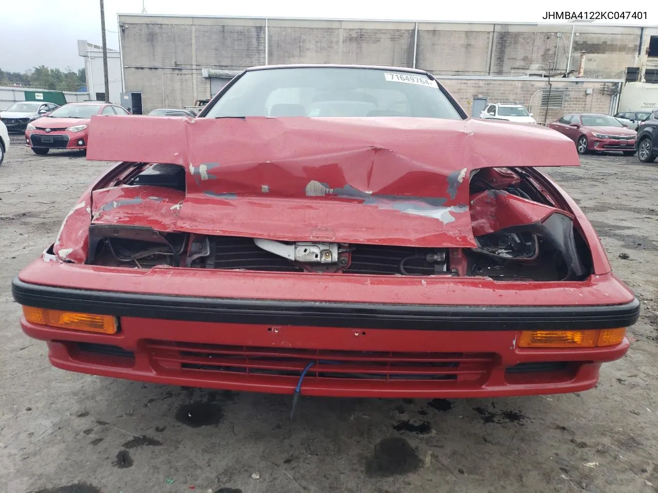 JHMBA4122KC047401 1989 Honda Prelude 2.0S