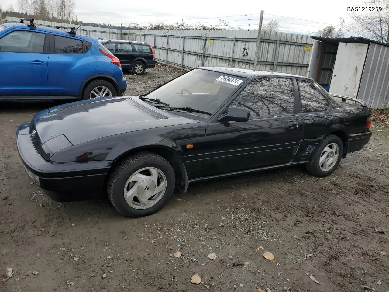 BA51219259 1990 Honda Prelude