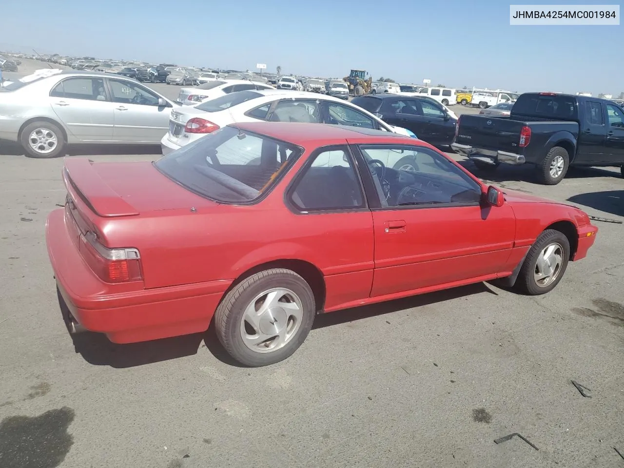 JHMBA4254MC001984 1991 Honda Prelude Si Alb