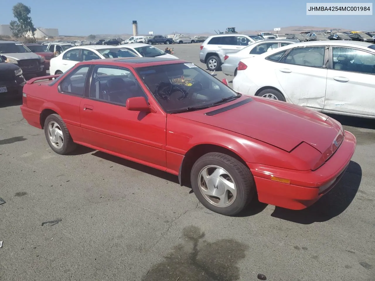 JHMBA4254MC001984 1991 Honda Prelude Si Alb