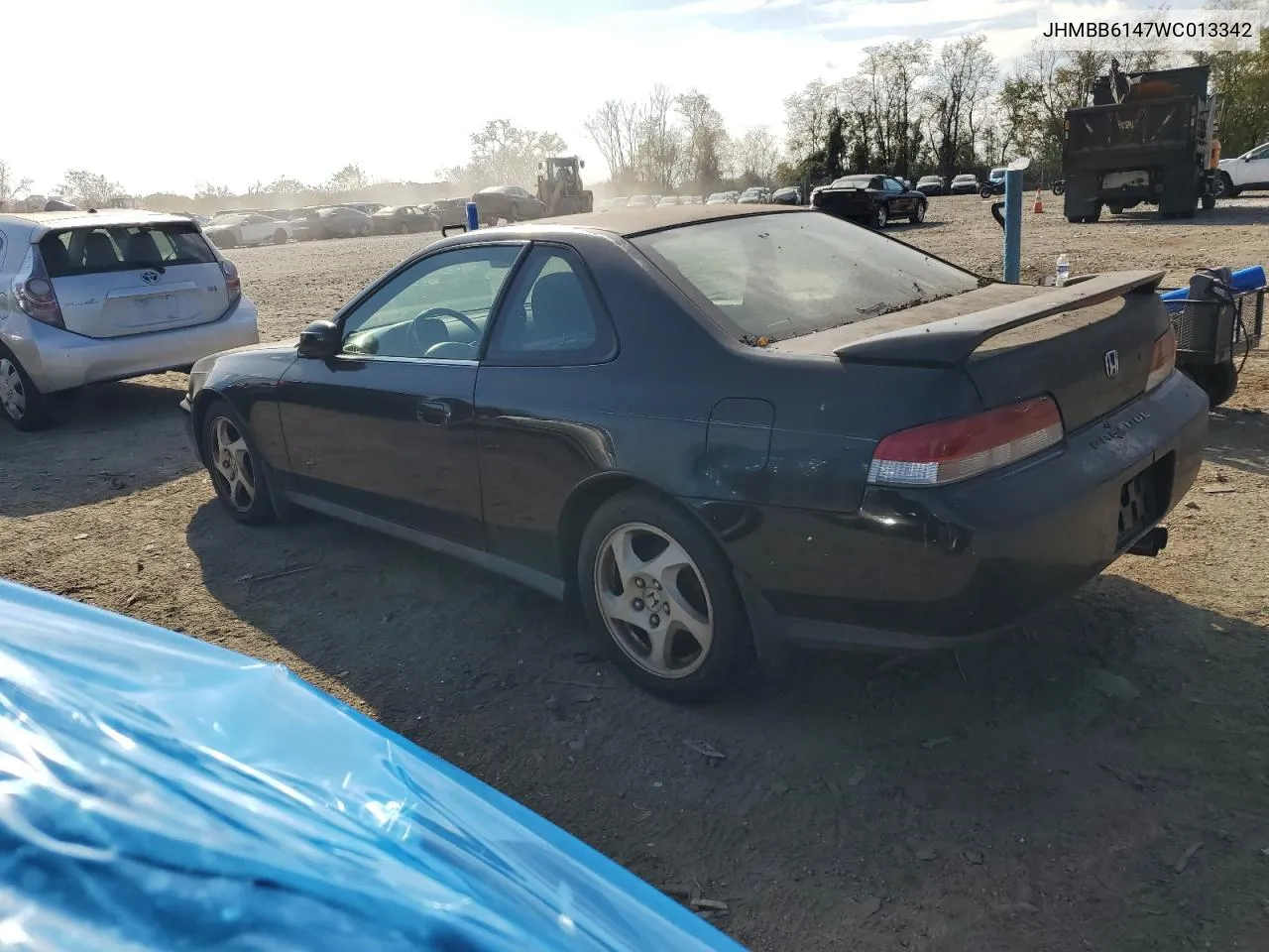 1998 Honda Prelude VIN: JHMBB6147WC013342 Lot: 78221994