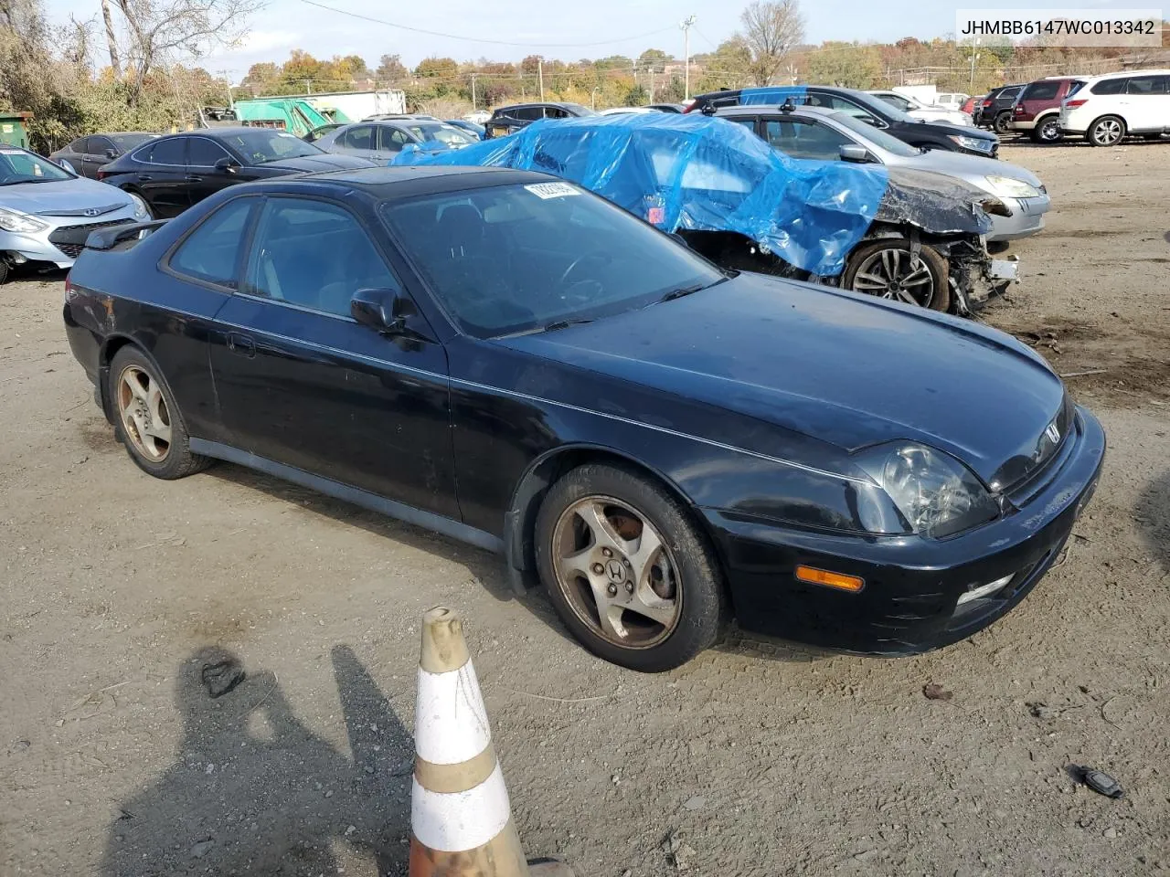 1998 Honda Prelude VIN: JHMBB6147WC013342 Lot: 78221994