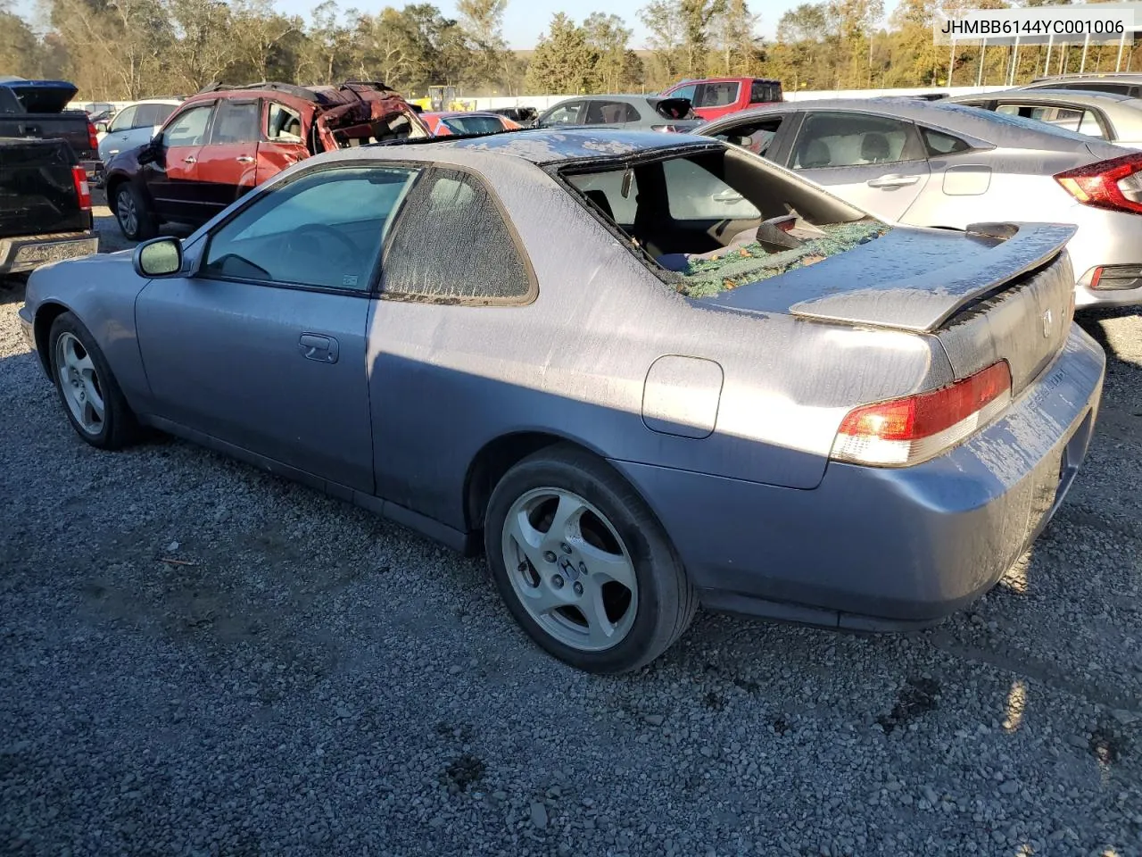 JHMBB6144YC001006 2000 Honda Prelude