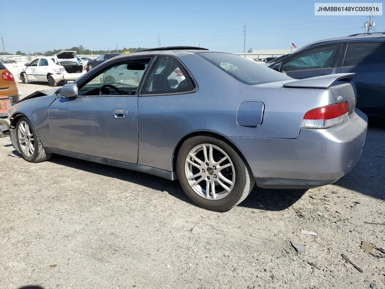 2000 Honda Prelude VIN: JHMBB6148YC005916 Lot: 77824604