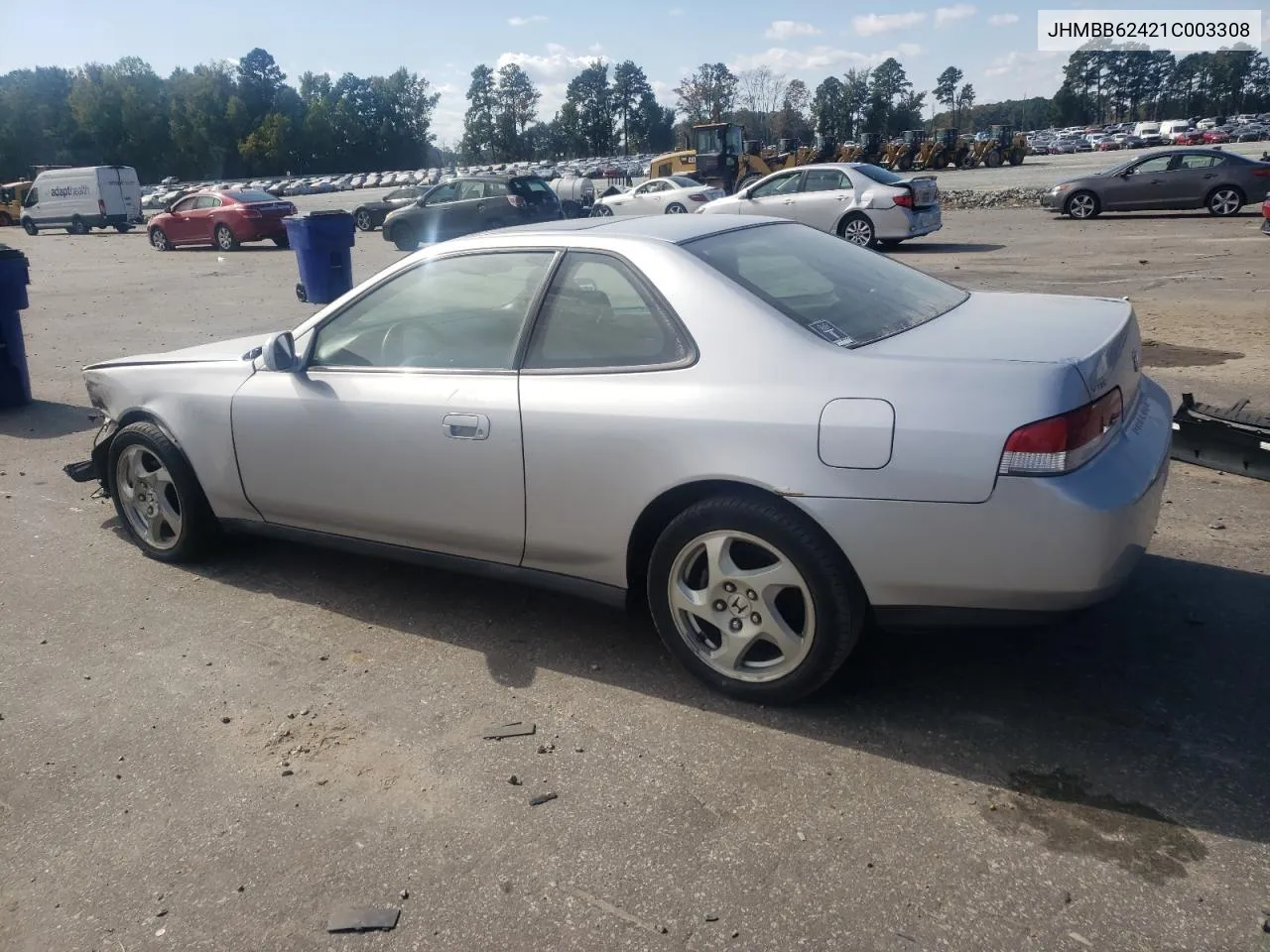 2001 Honda Prelude VIN: JHMBB62421C003308 Lot: 76261414