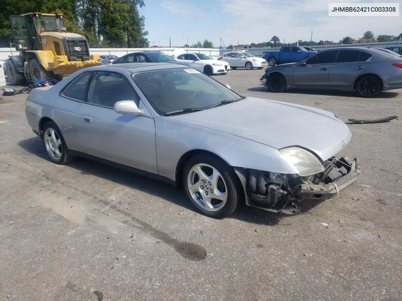 2001 Honda Prelude VIN: JHMBB62421C003308 Lot: 76261414