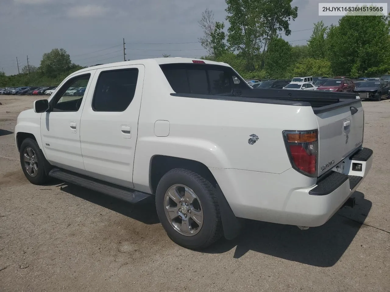 2006 Honda Ridgeline Rtl VIN: 2HJYK16536H519565 Lot: 51586274