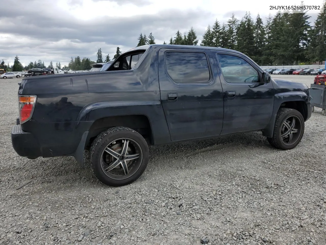 2006 Honda Ridgeline Rtl VIN: 2HJYK16526H570782 Lot: 65169274