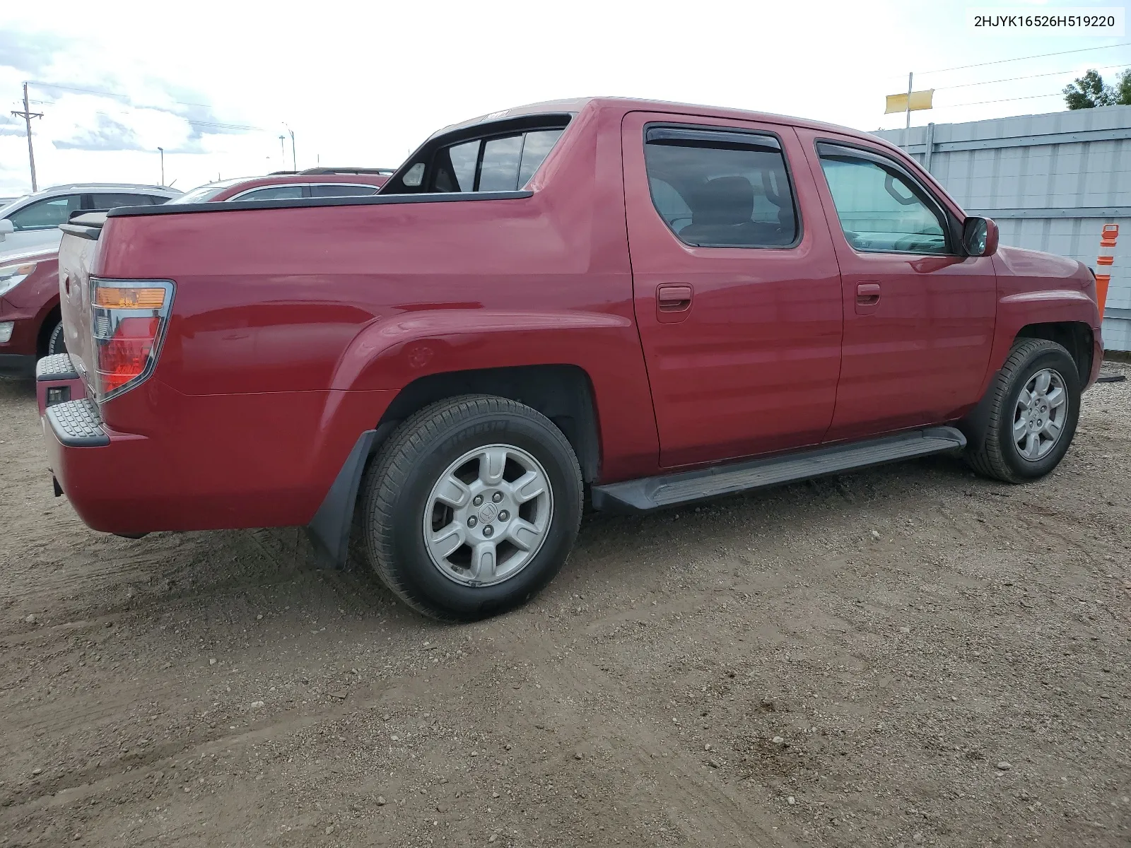 2006 Honda Ridgeline Rtl VIN: 2HJYK16526H519220 Lot: 65413864