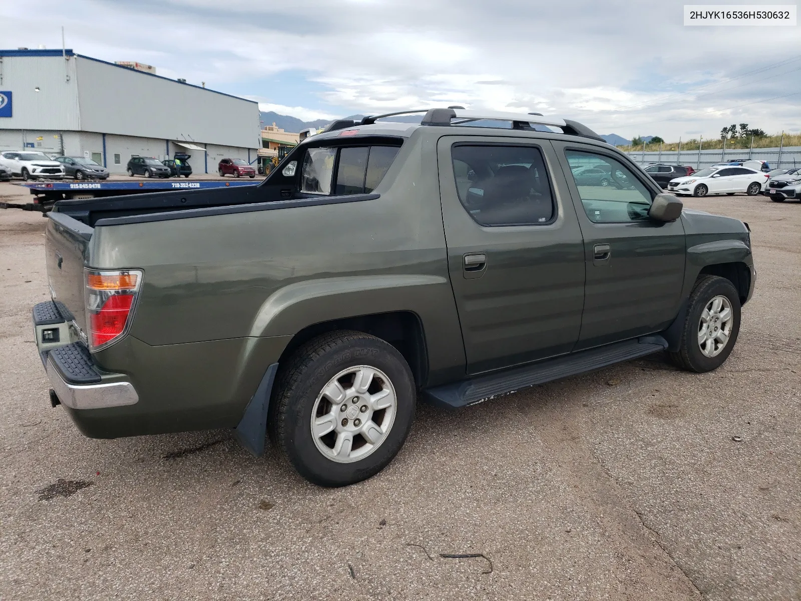 2006 Honda Ridgeline Rtl VIN: 2HJYK16536H530632 Lot: 65947994